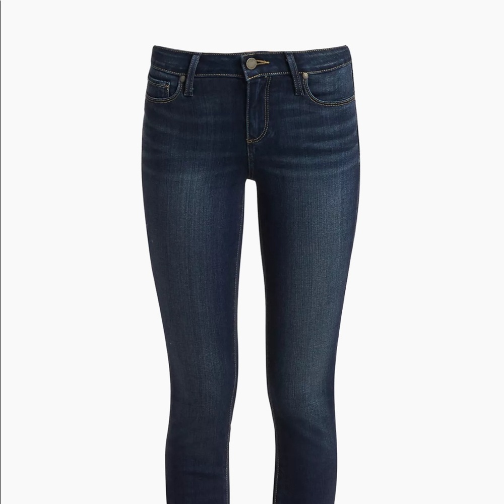 Paige verdugo ankle skinny jeans in size 24 - mid-rise - perfect condition